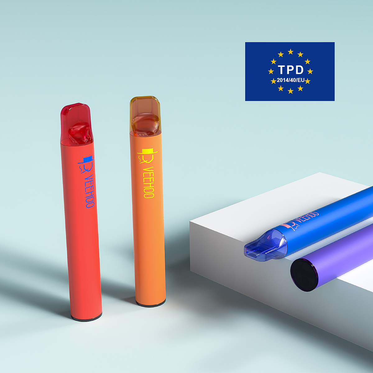 D2 1200PUFFS TPD Certified Vape