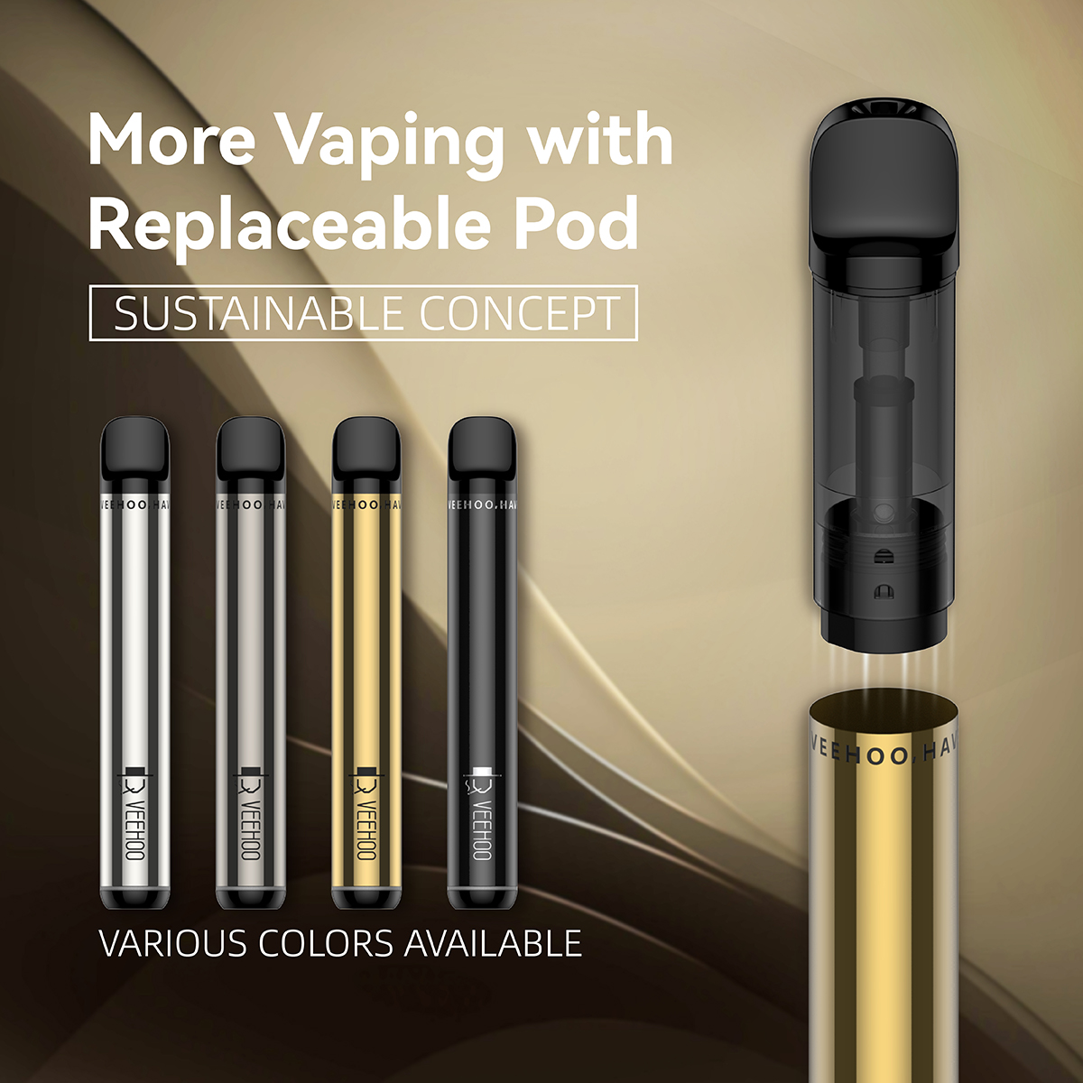 S8 2ml Changing Vape Pen, Refillable Vape