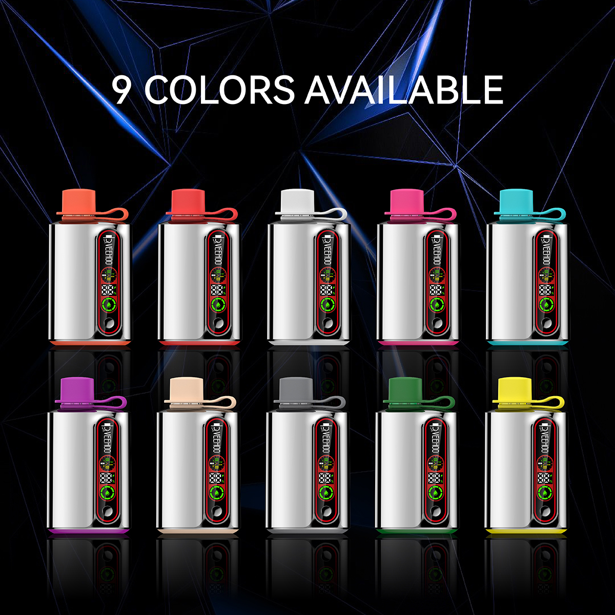 H9 16000puffs 22mL，Dual Mush Coil Disposable Vape